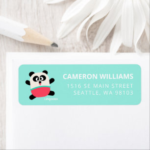 Lingokids with Elliot Return Address Label