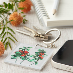 Lingonberry  key ring