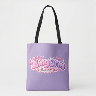 LingOrm Since 2024 Kawaii Bubble Letters – Thai GL Tote Bag