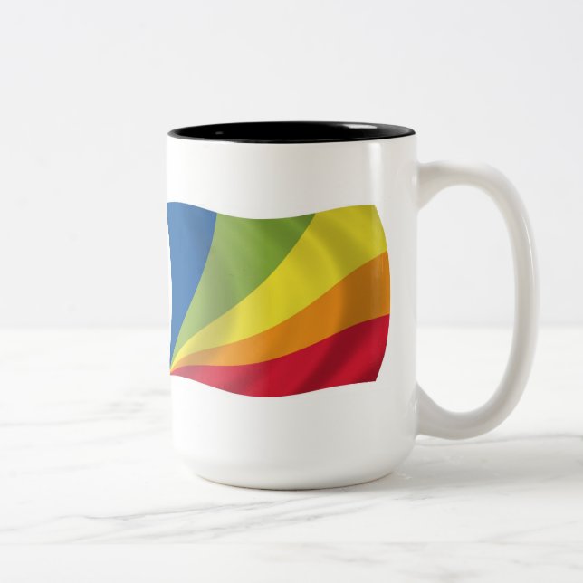 Lingua Franca Nova Flag Mug (Right)