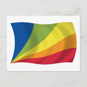 Lingua Franca Nova Flag Postcard