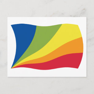 Lingua Franca Nova Flag Postcard