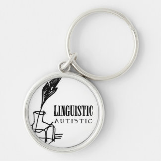 Linguistic Autistic Keychain