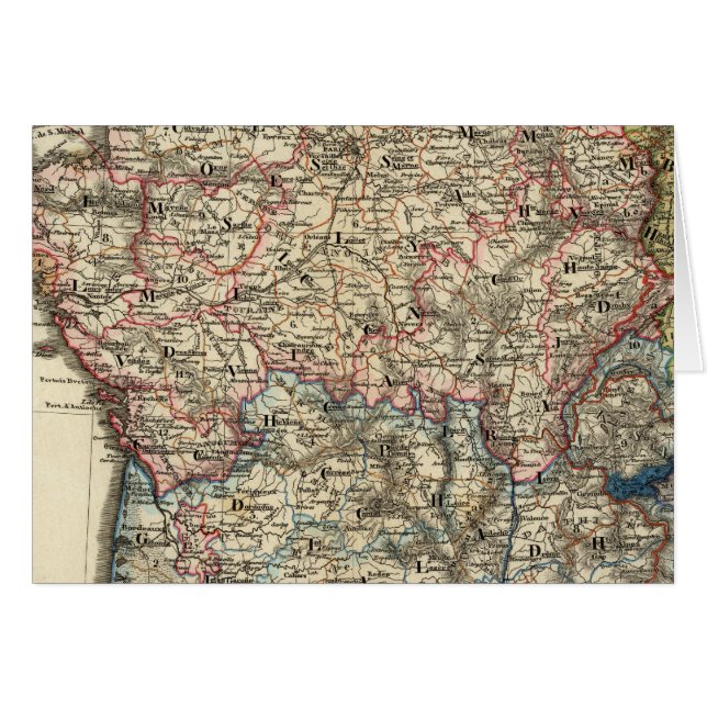 Linguistic map of France (Front Horizontal)