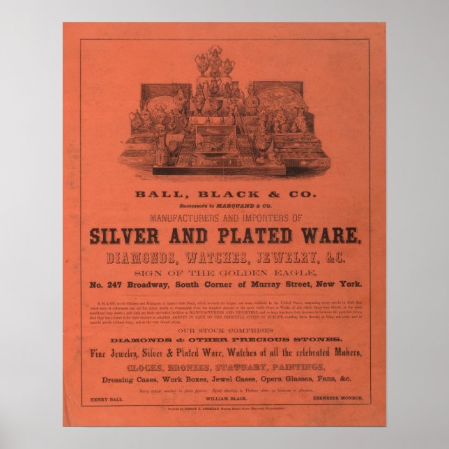 Lining Colton's American Atlas Poster (Front)