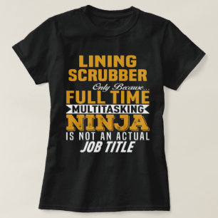 Lining Scrubber T-Shirt