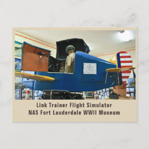 Link Trainer Postcard