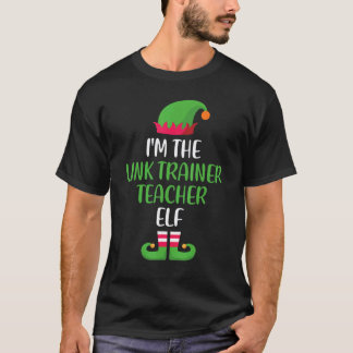 Link Trainer Teacher Elf Christmas Family Matching T-Shirt