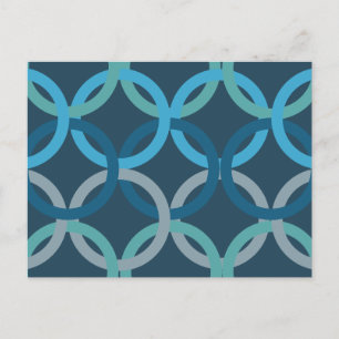 Linked Circles 2 Postcard