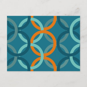 Linked Circles 2 Postcard