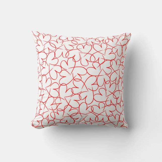 Linked Hearts 2014 Cushion (Front)