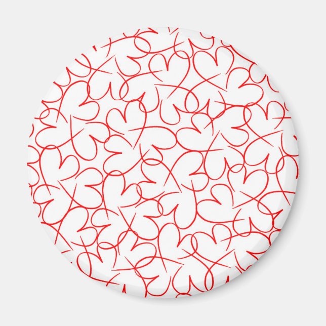 Linked Hearts 2014 Magnet (Front)