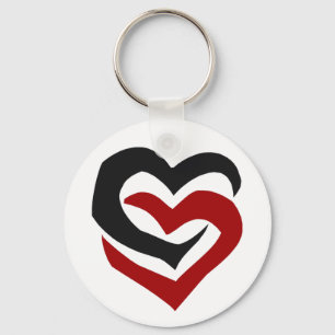 Linked Hearts Key Ring