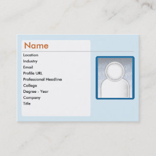 LinkedIn - Chubby Business Card