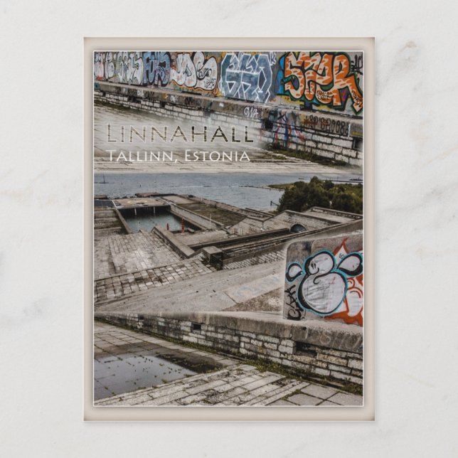 Linnahall in Tallinn, Estonia CC0221 Postcard (Front)