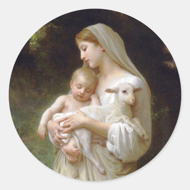 L'innocence Classic Round Sticker (Front)