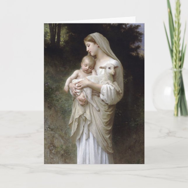 L'Innocence, William-Adolphe Bouguereau Card (Front)