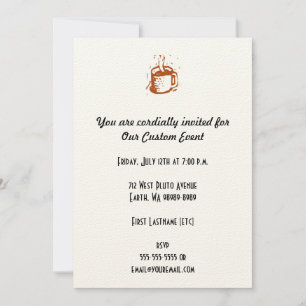 Lino Cup Invitation