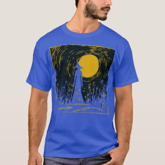 Linocut Witch 4 T-Shirt