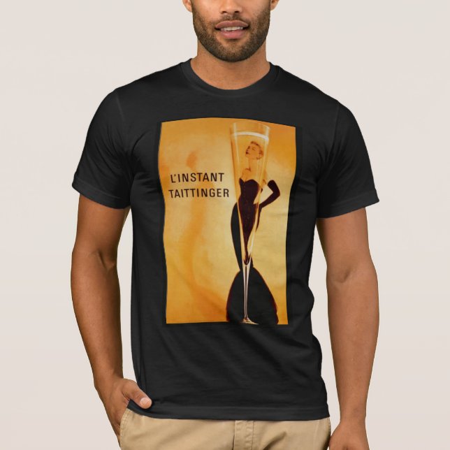 L'Instant Taittinger Men's T-shirt (Front)