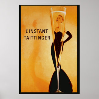L'Instant Taittinger Poster Print