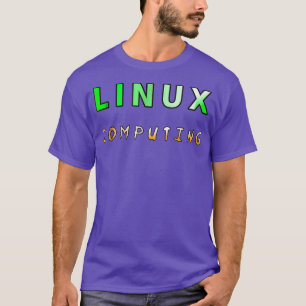 Linu OS Computing Mechanics Technology T-Shirt