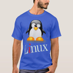 Linu Os  funny Tu Penguin Tee