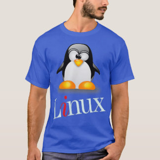Linu Os funny Tu Penguin Tee