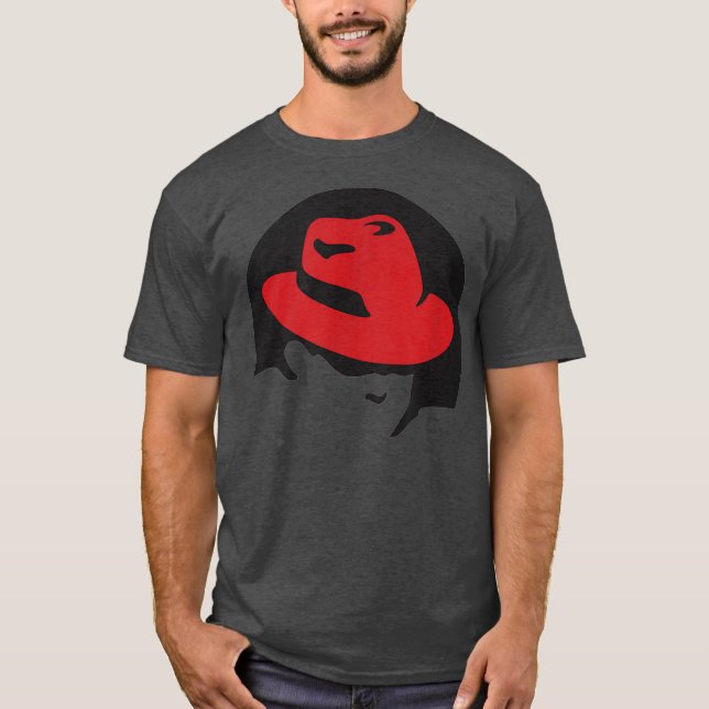 Linu redhat lover tee Penguin Tu Open Source Os (Front)