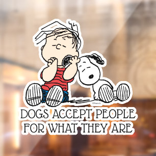 Linus Comforted With Snoopy's Ear