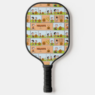 Linus & Lucy   Singing Jack-O-Lantern Pickleball Paddle