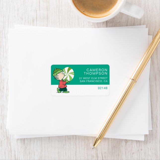 Linus Peppermint Candy Label (Insitu)