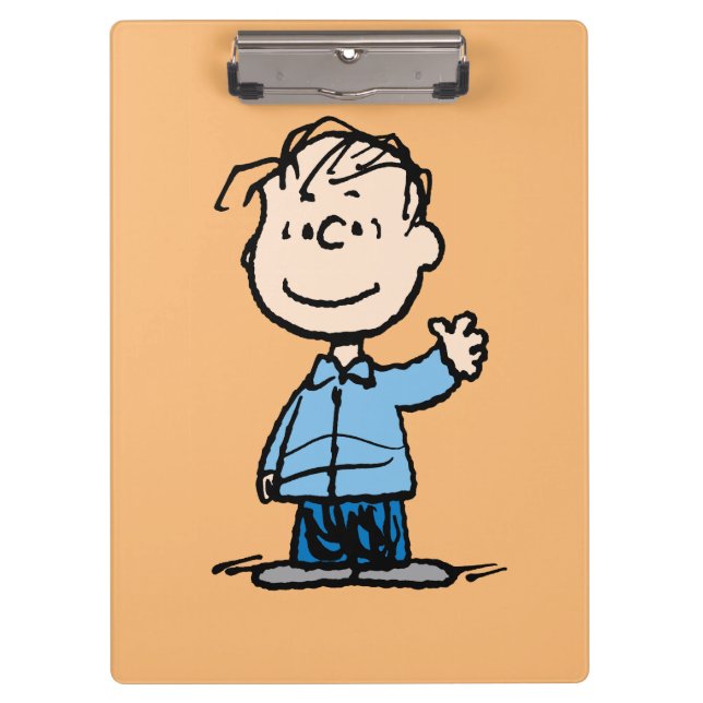 Linus Waving Clipboard (Front)