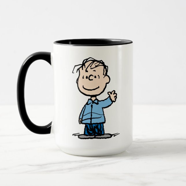 Linus Waving Mug (Left)