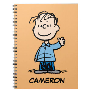 Linus Waving Notebook