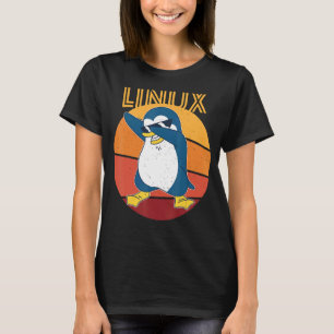 Linux Admin Cool Penguin Nerd Informatics T-Shirt
