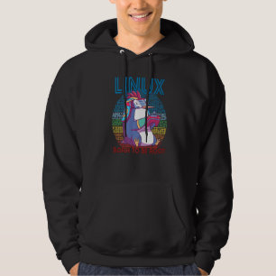 Linux Gamer Penguin Root Party Geek Programmer Adm Hoodie