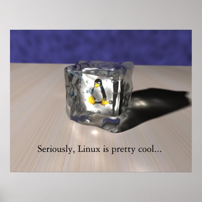 Linux is Cool Poster (Front)