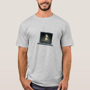 LINUX LAPTOP PENGUIN TUX T-Shirt