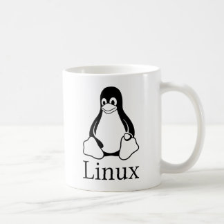 Linux Logo w/ Tux the Linux Penguin Coffee Mug
