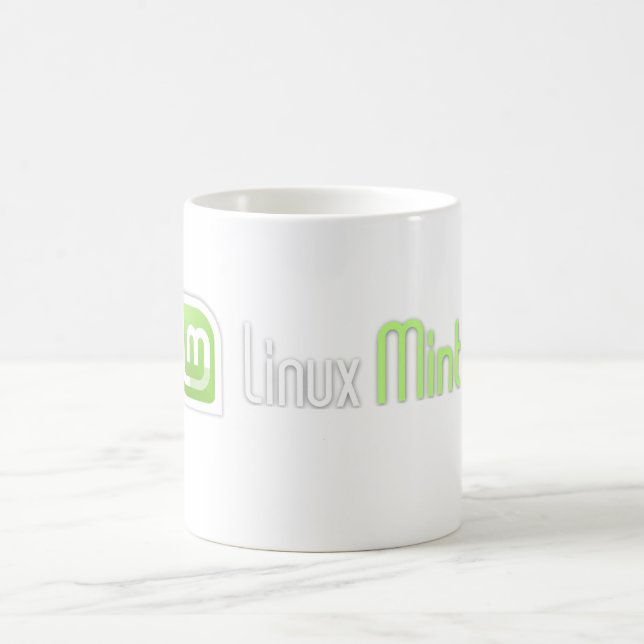 Linux Mint Coffee Mug (Center)