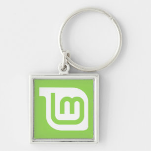 Linux Mint Logo Key Chain