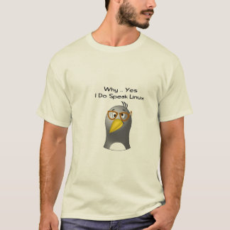 Linux Penguin Nerd T-Shirt