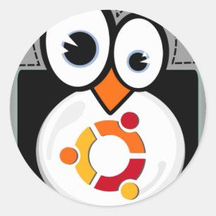Linux Penguin Ubuntu Sticker