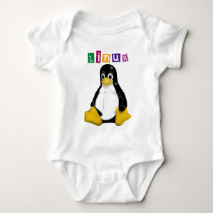 Linux Products & Designs! Baby Bodysuit