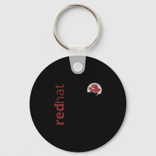 Linux Red Hat Fan Tee Tux Penguin Open Source Os L Key Ring
