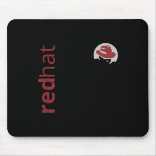 Linux Red Hat Fan Tee Tux Penguin Open Source Os L Mouse Pad