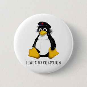 Linux Revolution 6 Cm Round Badge