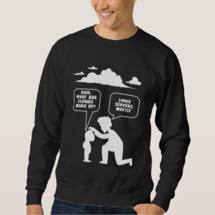 Linux Software Developer Computer Programmer Nerd Sweatshirt