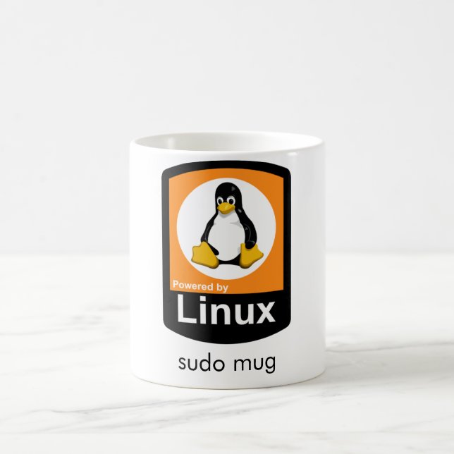 Linux - sudo Mug (Center)